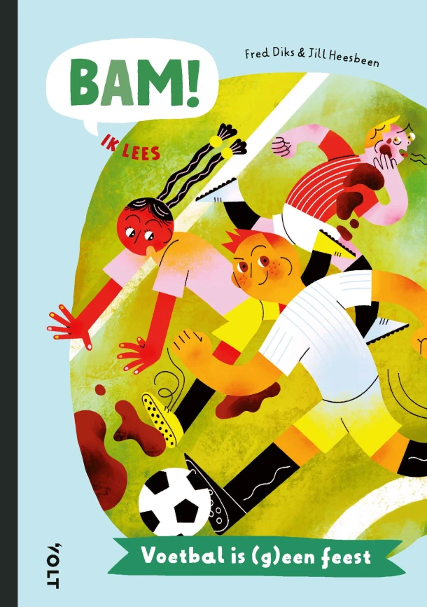 Voetbal is (g)een feest – Fred Diks – boek cover