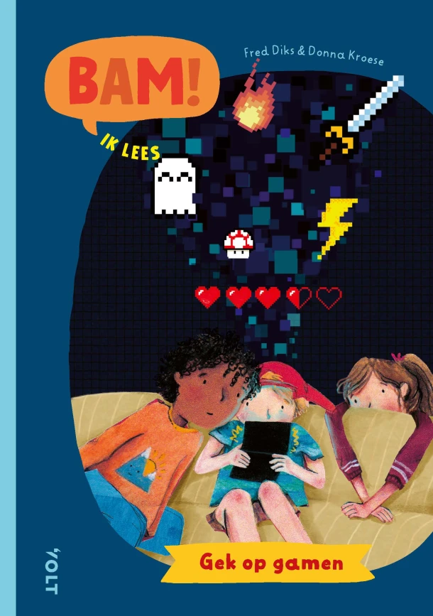 Gek op gamen – Fred Diks – boek cover