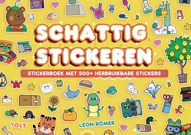 Schattig stickeren – Leon Römer – boek cover