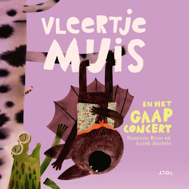 Vleertje Muis en het gaapconcert – Susanne Roos – boek cover