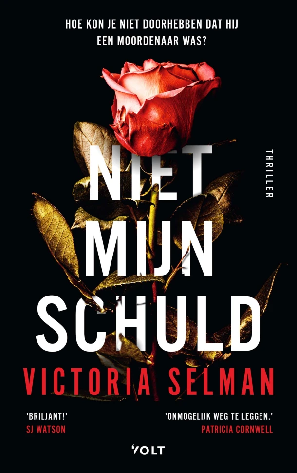 Niet mijn schuld – Victoria Selman – boek cover