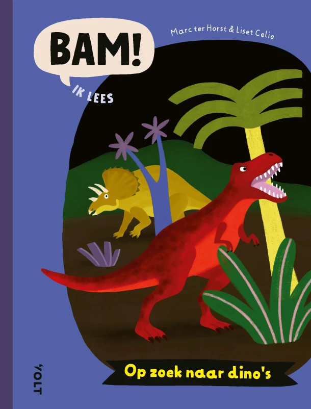 Op zoek naar dino's – Marc ter Horst – boek cover