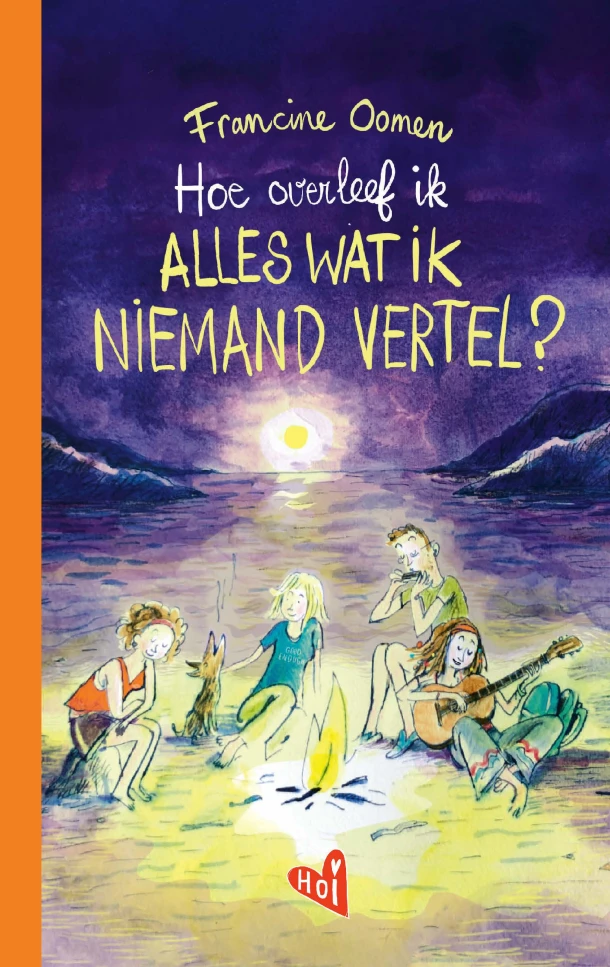 Hoe overleef ik alles wat ik niemand vertel? – Francine Oomen – boek cover