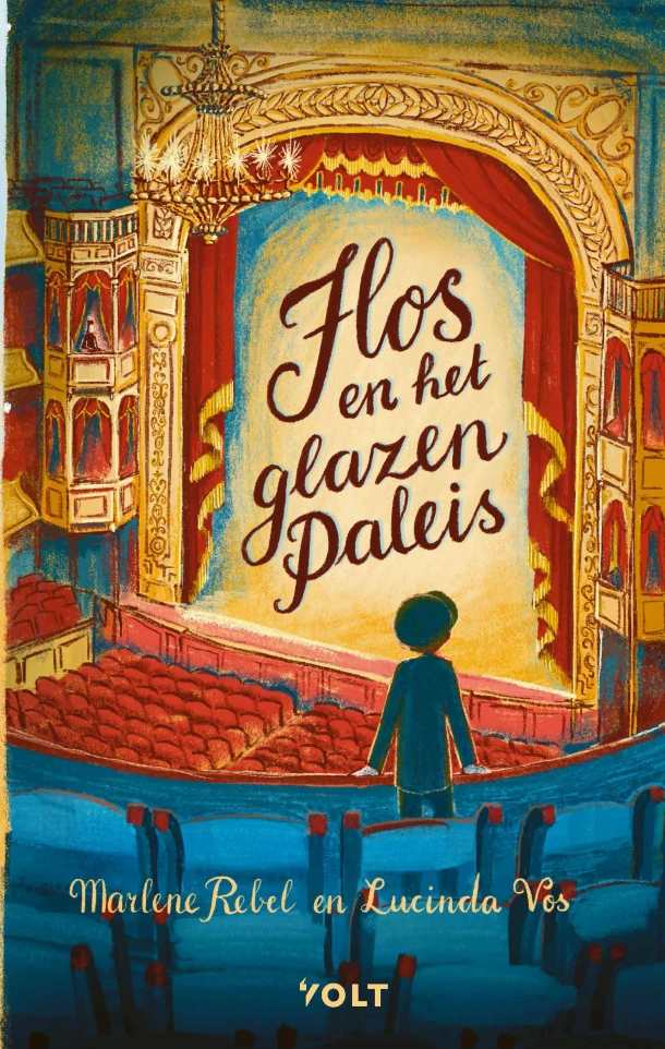 Flos en het glazen Paleis – Marlene Rebel – boek cover