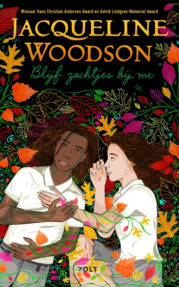 Blijf zachtjes bij me – Jacqueline Woodson – boek cover