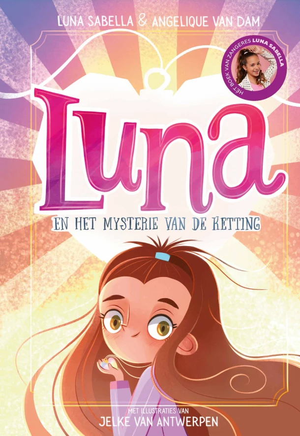 Luna en het mysterie van de ketting – Luna Sabella – boek cover