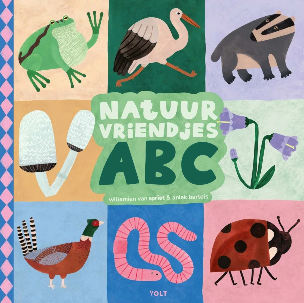 Natuurvriendjes ABC – Willemien van Spriet – boek cover