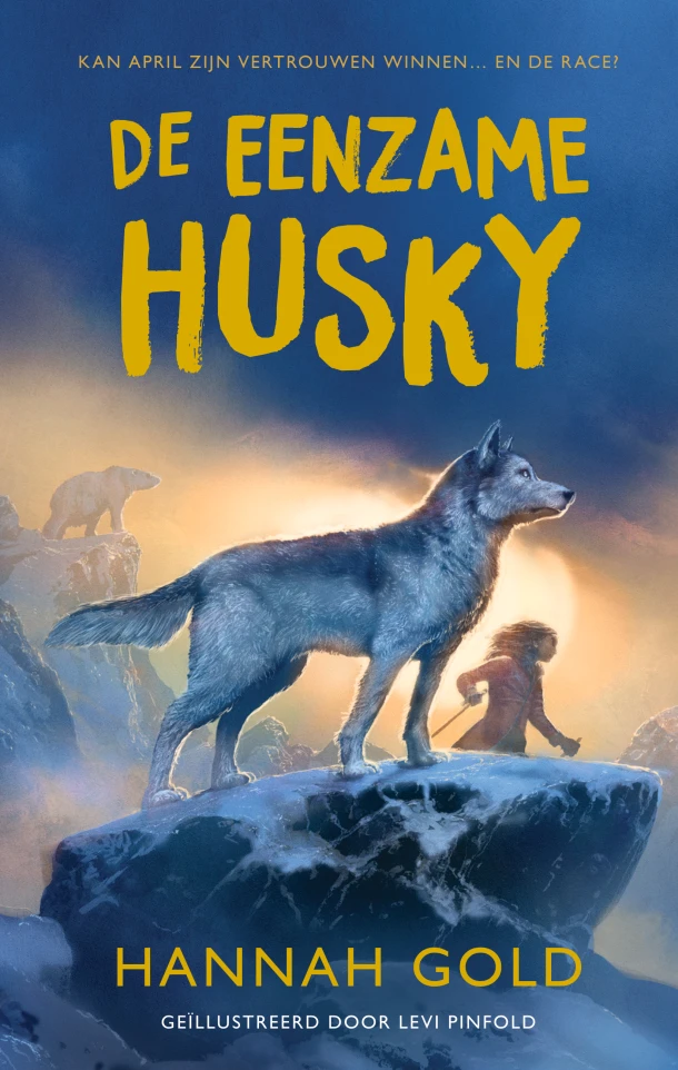 De eenzame husky – Hannah Gold – boek cover