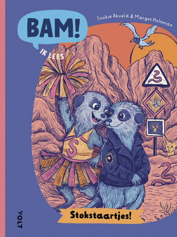 Stokstaartjes! – Joukje Akveld – boek cover