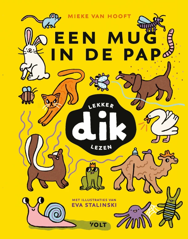 Een mug in de pap – Mieke van Hooft – boek cover