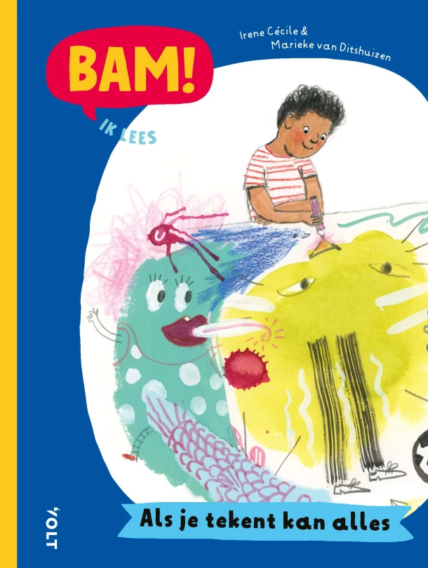 Als je tekent kan alles – Irene Cécile – boek cover