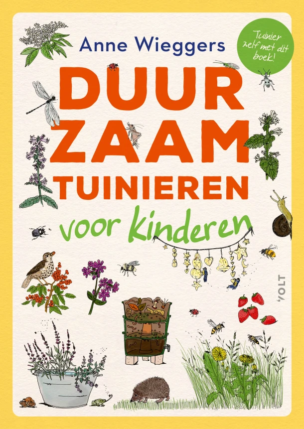 Duurzaam tuinieren voor kinderen – Anne Wieggers – boek cover