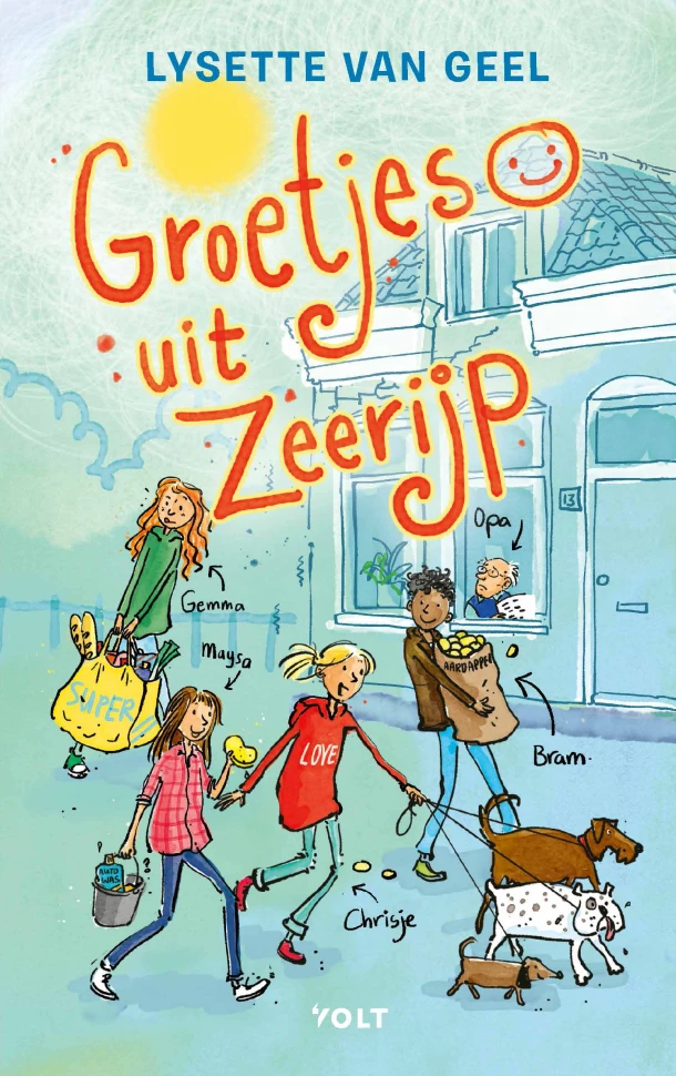Groetjes uit Zeerijp – Lysette van Geel – boek cover