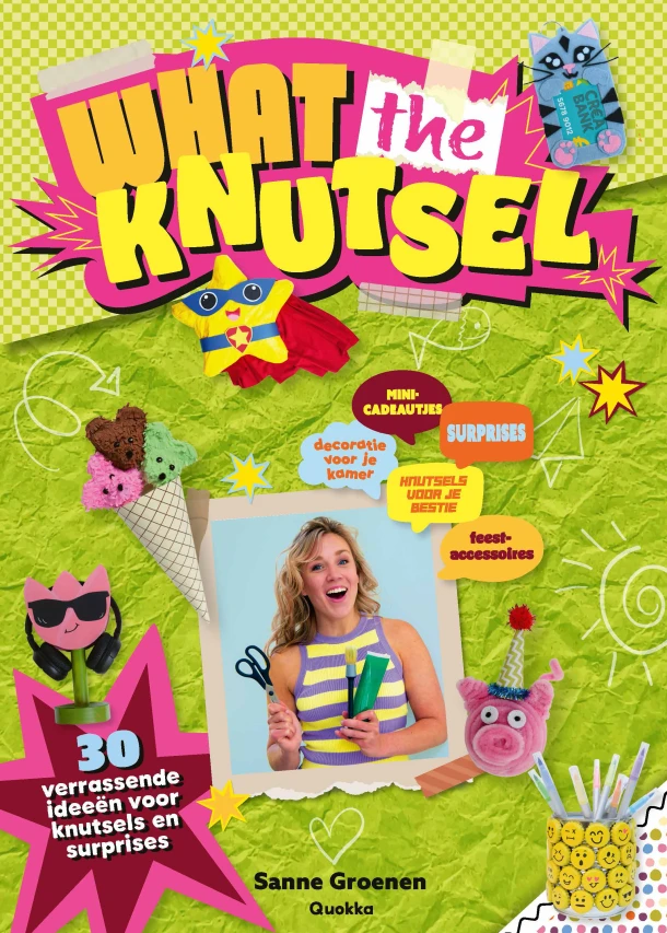 What the knutsel – Sanne Groenen – boek cover