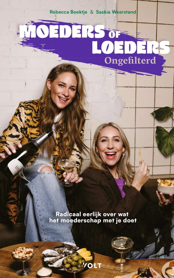 Moeders of loeders - ongefilterd – Rebecca Boektje – boek cover