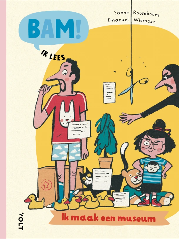 Ik maak een museum – Sanne Rooseboom – boek cover