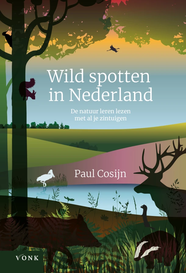 Wild spotten in Nederland – Paul Cosijn – boek cover