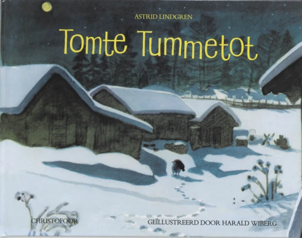 Tomte Tummetot – Astrid Lindgren – boek cover