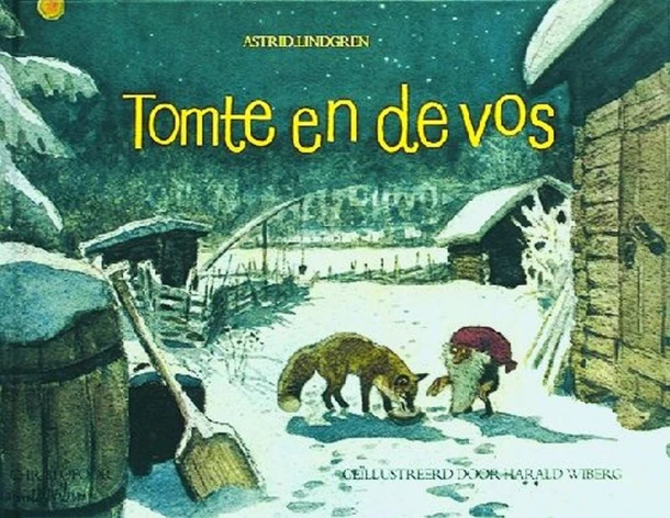 Tomte en de vos – Astrid Lindgren – boek cover