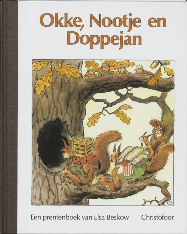 Okke, Nootje en Doppejan – E. Beskow – boek cover