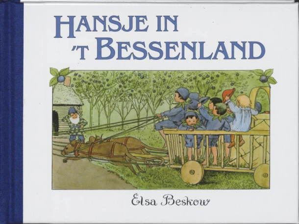 Hansje in ‘t Bessenland Mini-Editie – E. Beskow – boek cover
