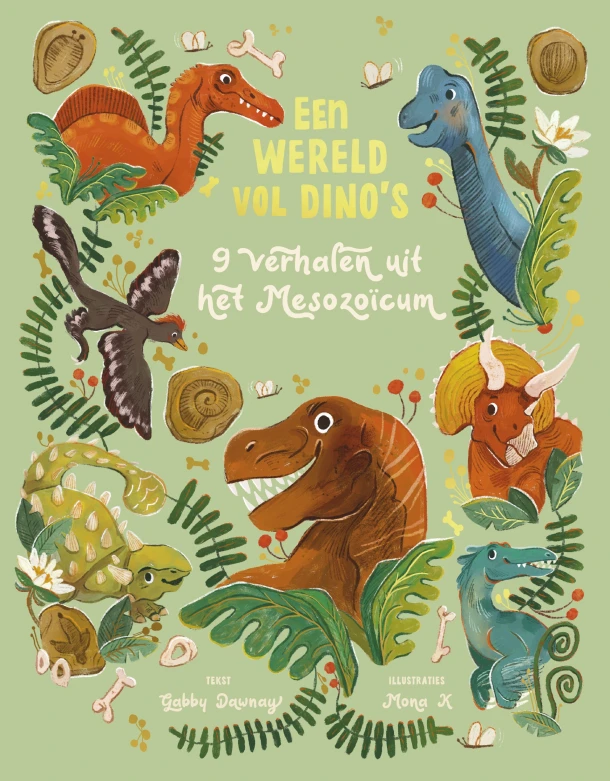 Een wereld vol dino's – Gabby Dawny – boek cover