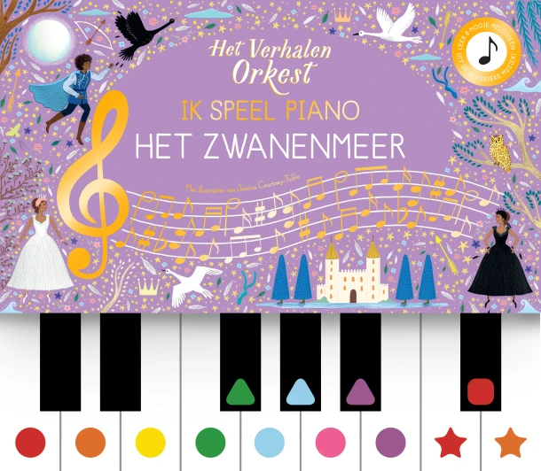 Ik speel piano: Het zwanenmeer – Jessica Courtney-Tickle – boek cover