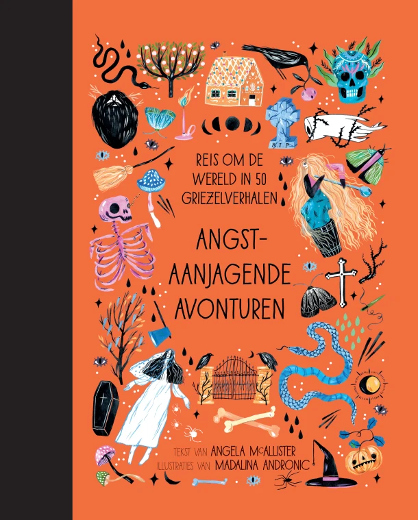 Angstaanjagende avonturen – Angela McAllister – boek cover