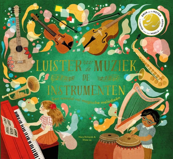 Luister naar de muziek: De instrumenten – Mary Richards – boek cover