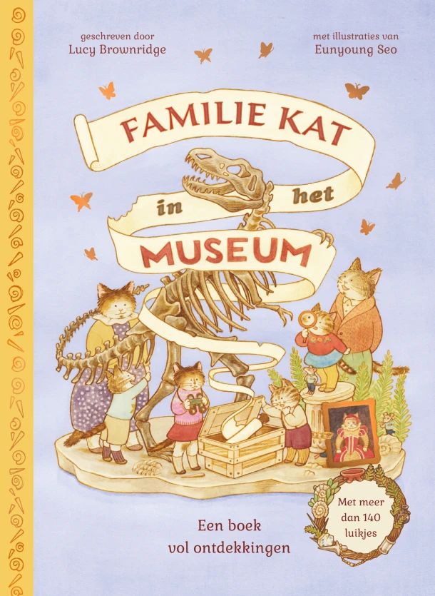 Familie Kat in het museum – Lucy Brownridge – boek cover