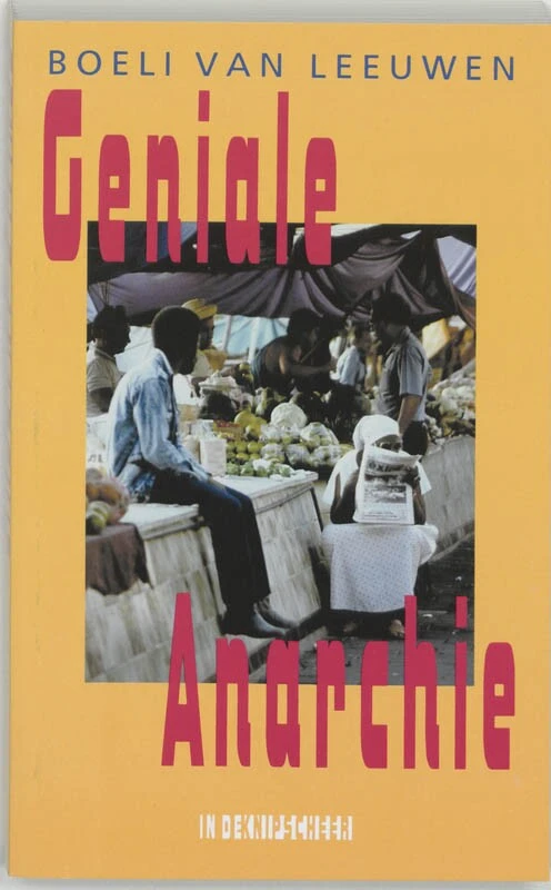 Geniale anarchie – B. van Leeuwen – boek cover
