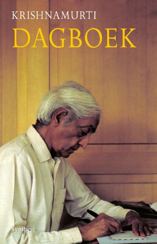 Dagboek – Jiddu Krishnamurti – boek cover