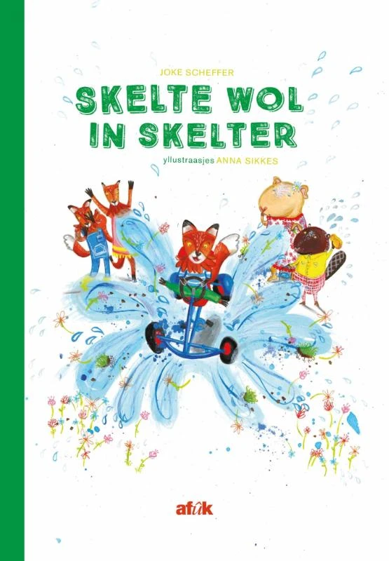 Skelte wol in skelter – Joke Scheffer – boek cover