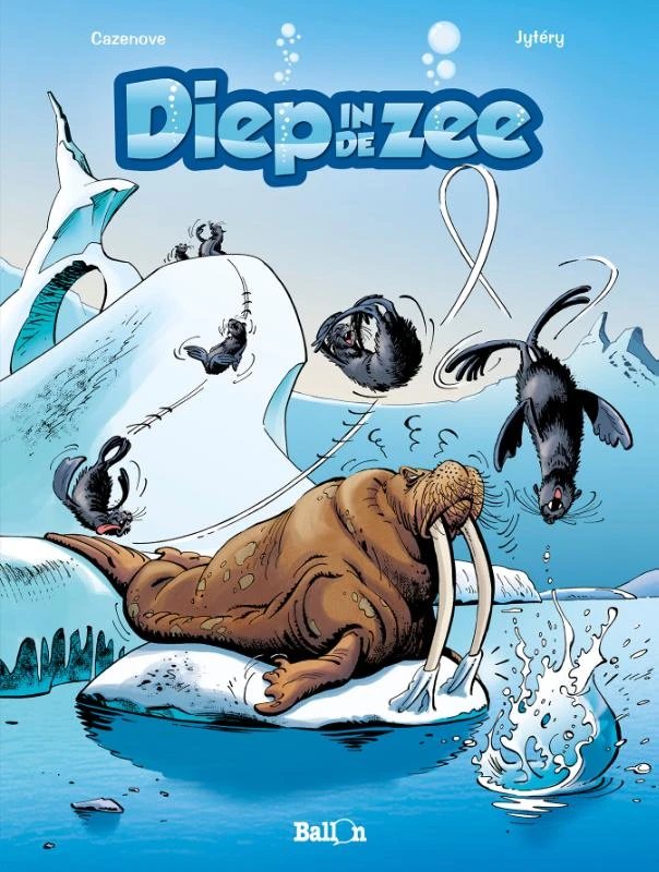 Diep in de zee – Christophe Cazenove – boek cover