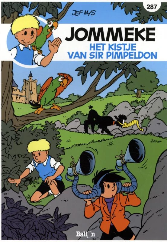 Het kistje van Sir Pimpeldon – Philippe Delzenne – boek cover
