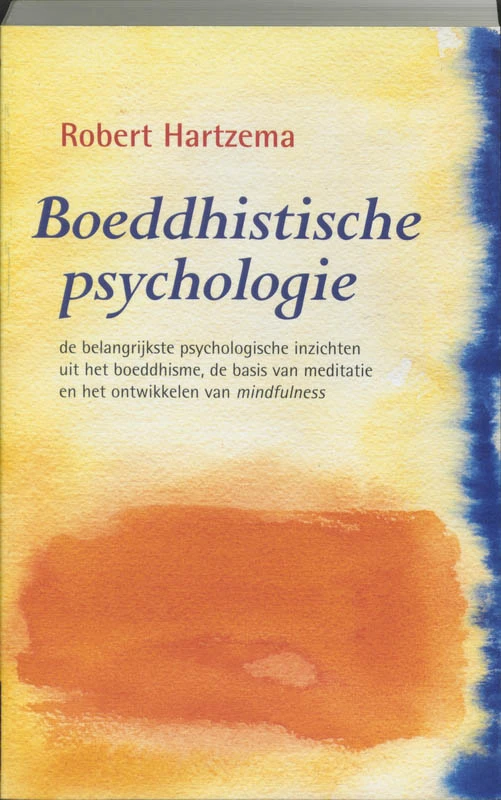 Boeddhistische Psychologie – Robert Hartzema – boek cover