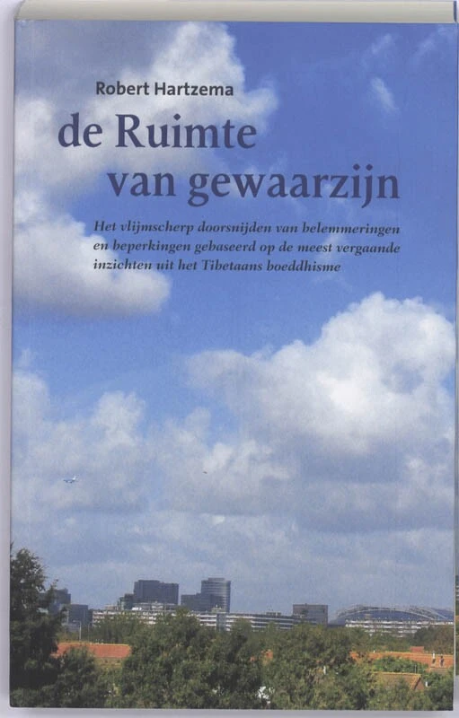De ruimte van gewaarzijn – Robert Hartzema – boek cover