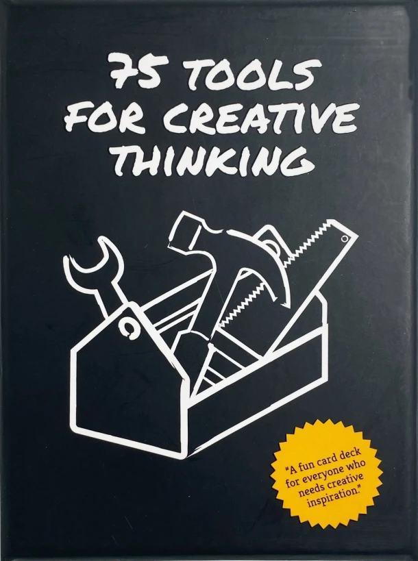 75 Tools for creative thinking – Booreiland – boek cover