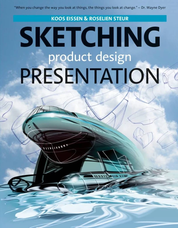 Sketching, product design presentation – Koos Eissen – boek cover