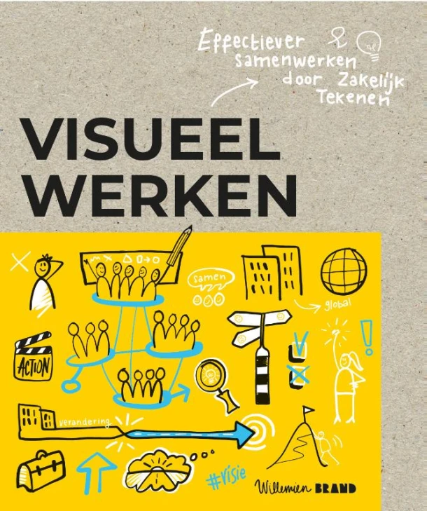 Visueel werken ā Willemien Brand ā boek cover