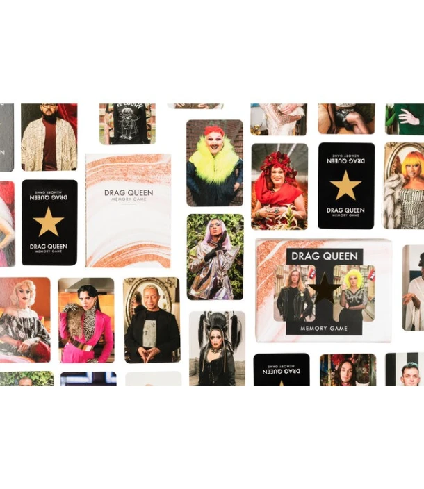 Drag Queen Memory Game – Maaike Strengholt – boek cover