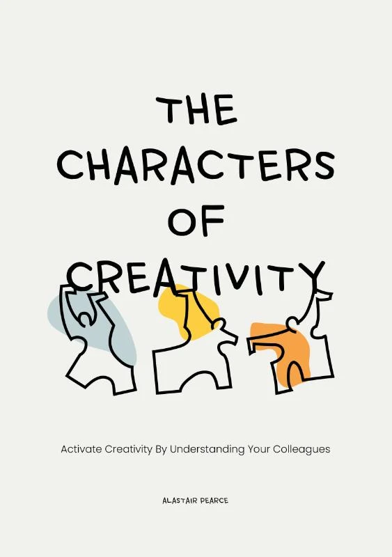The Characters of Creativity – Prof. Alastair Pearce – boek cover
