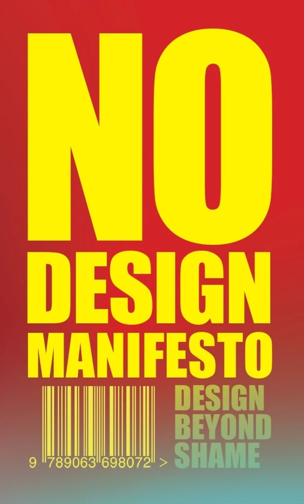 No Design Manifesto – Mieke Gerritzen – boek cover