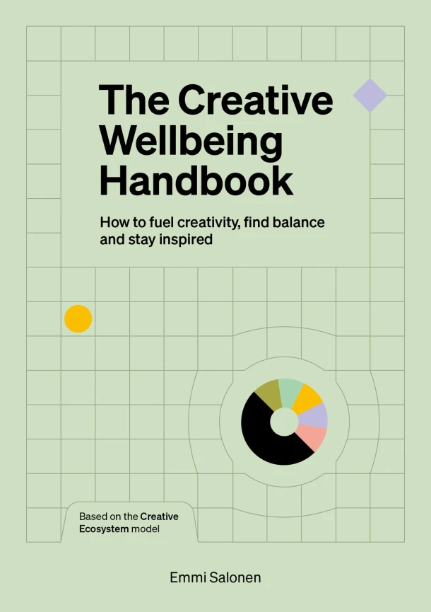 The Creative Wellbeing Handbook – Emmi Salonen – boek cover