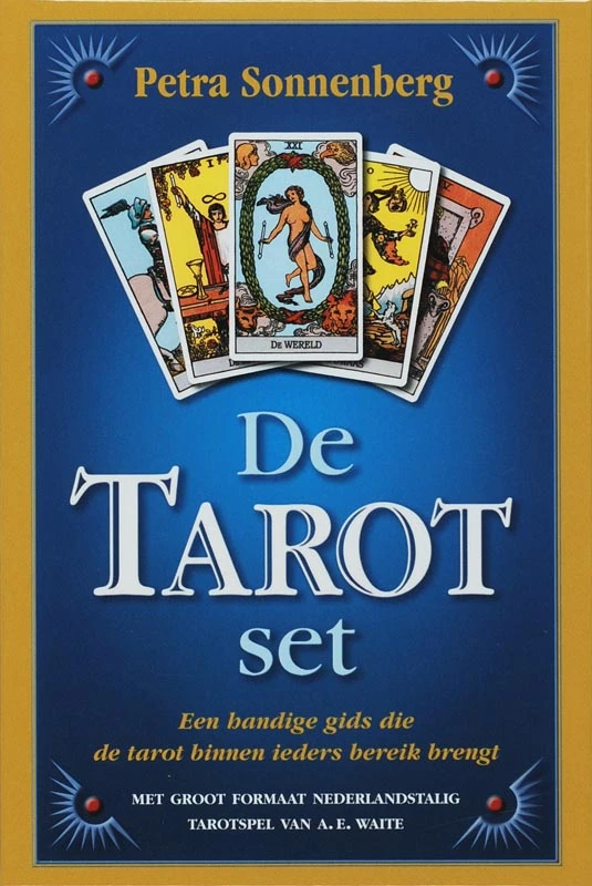De Tarot set 78 kaarten in doos – Petra Sonnenberg – boek cover