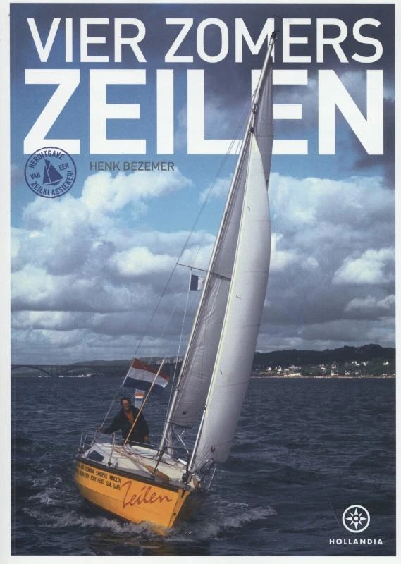 Vier zomers zeilen – Henk Bezemer – boek cover