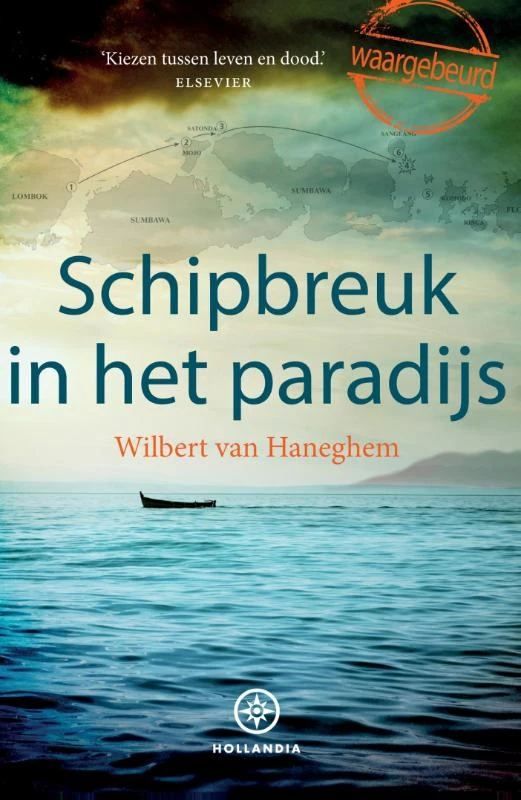 Schipbreuk in het paradijs – Wilbert van Haneghem – boek cover