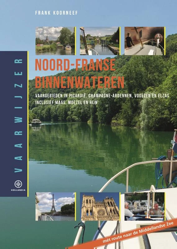 Vaarwijzer Noord-Franse binnenwateren – Frank Koorneef – boek cover