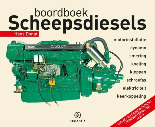 Boordboek scheepsdiesels – Hans Donat – boek cover