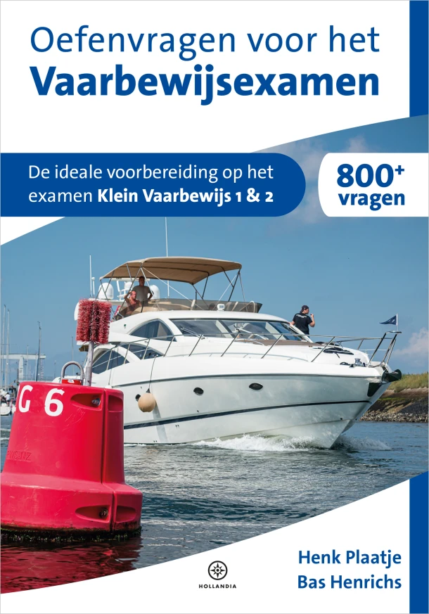 Oefenvragen voor het Vaarbewijsexamen – Bas Henrichs – boek cover